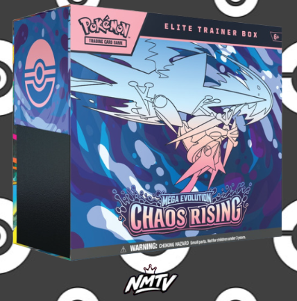 Pokémon TCG – Mega Evolution – Chaos Rising Elite Trainer Box