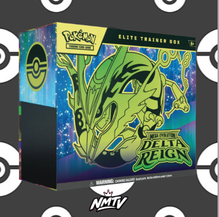 Pokemon Mega Evolution Delta Reign Elite Trainer Box
