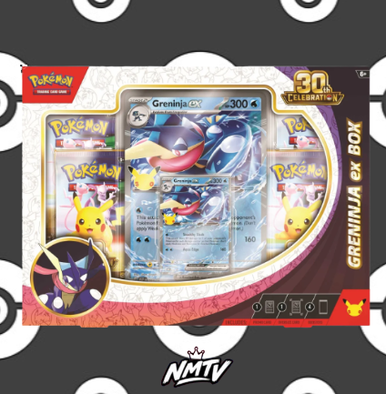 Pokémon TCG: ex Box - Greninja - 30th Celebration