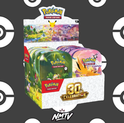 Pokémon TCG: Mini Tins - Assorted Display - 30th Celebration