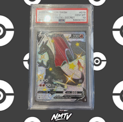 Pokemon Charizard V Holo Champions Path 079/073 English Graded Card PSA 10 #73253234