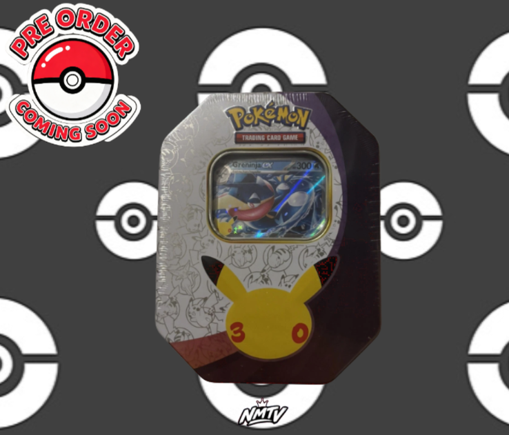 Pokémon TCG: ex Tin - Greninja - 30th Celebration