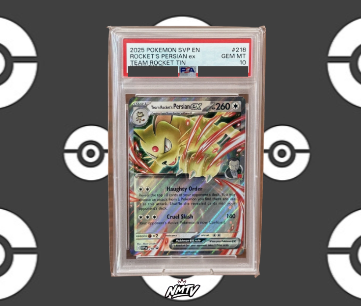 Pokemon Team Rocket's Persian ex Holo Promo