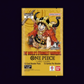 One Piece The World's Strongest Warriors OP-17 booster pack on a dark background